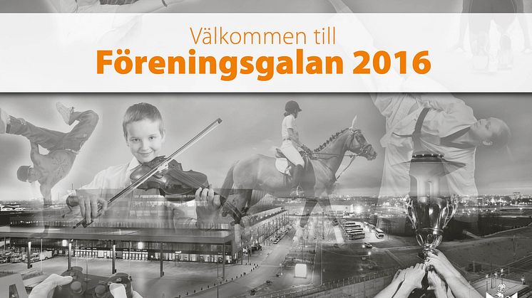 Pressinbjudan: Den första Föreningsgalan någonsin