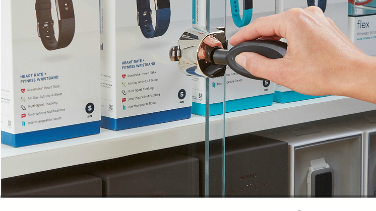 InVue L410 - Självlåsande elektroniskt lås för skåp
