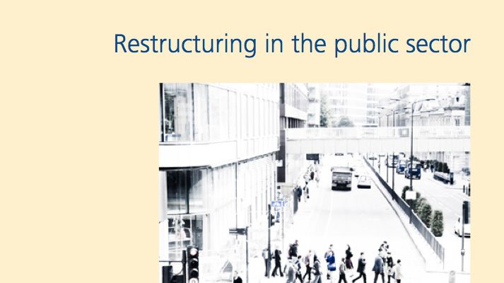 Restructuring in the public sector in Europe