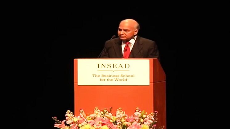President Achal Agarwal’s Key Note Address at the INSEAD E-MBA Graduation Ceremony 