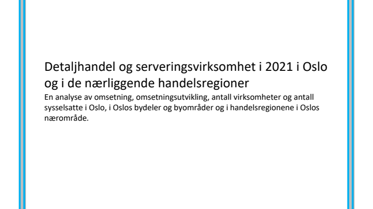 Osloanalysen 2021