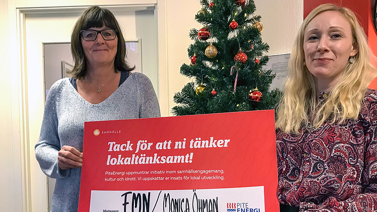 Monica Öhman FMN och Sofie Edström PiteEnergi