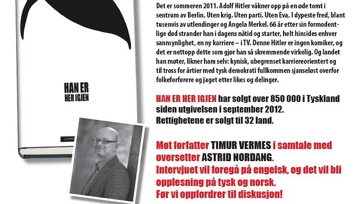 Møt Timur Vermes