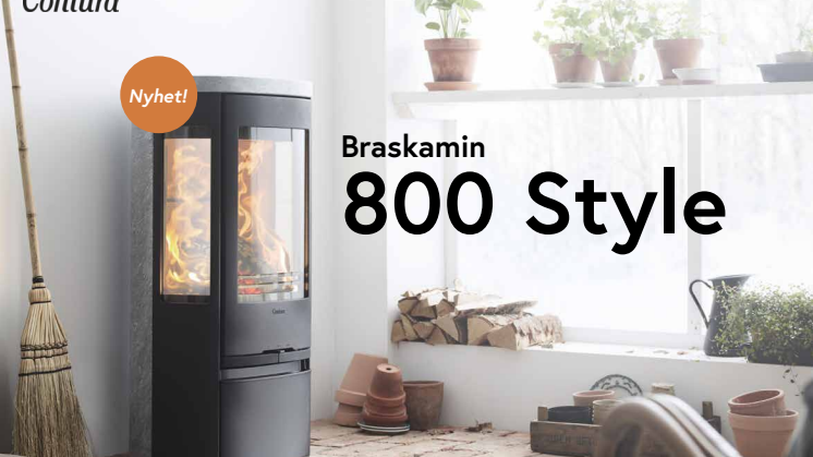 Nyhetsbroschyr Contura 800 Style