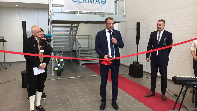 Norway’s most efficient and modern processing factory for salmon opened by Cermaq in Steigen