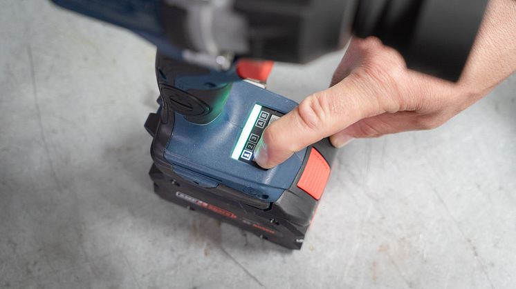 Bosch GDS 750C Innstillinger