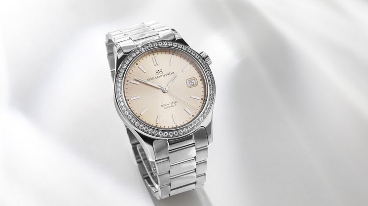 Royal Steel Classic 36mm Diamant Bezel 