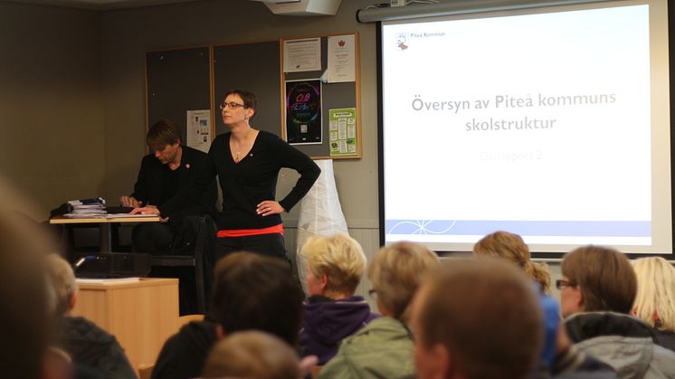 Piteborna får mer tid att påverka förslaget för ny skolstruktur