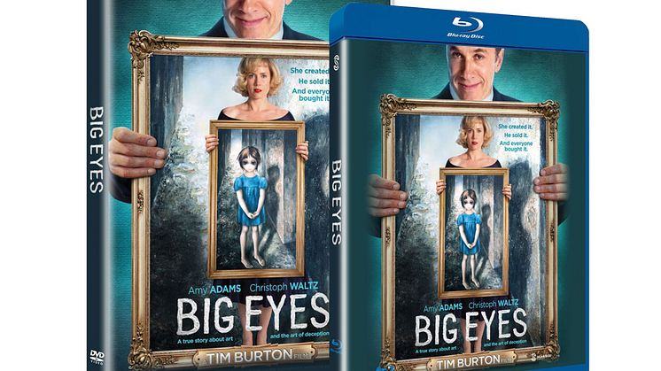 Tim Burton är tillbaka med ännu en fantastisk historia. BIG EYES släpps på DVD, Blu-ray och VoD 13 juli