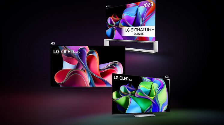 LG lanserar 2023 års OLED-TV och soundbars