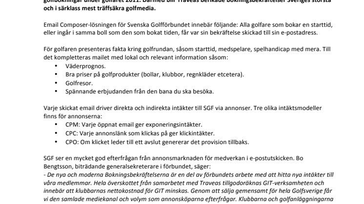 Svenska Golfförbundets nya mediekanal en succé  
