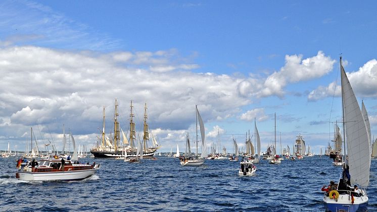 Immer etwas los in Kiel zu Wasser und an Land!