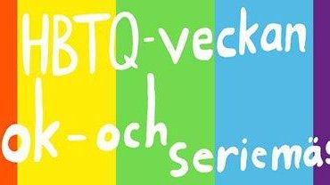 ​Välkommen till Stadsbibliotekets bok- och seriemässa med HBTQ-inriktning