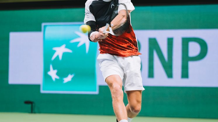 Emil Ruusuvuori at the BNP Paribas Nordic Open 2023