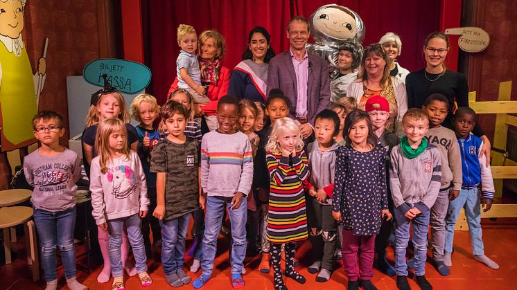 Astronautbesök på Alfons Åbergs Kulturhus 20 september 2019