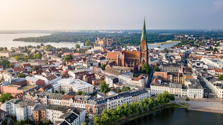 Panorama over Schwerin
