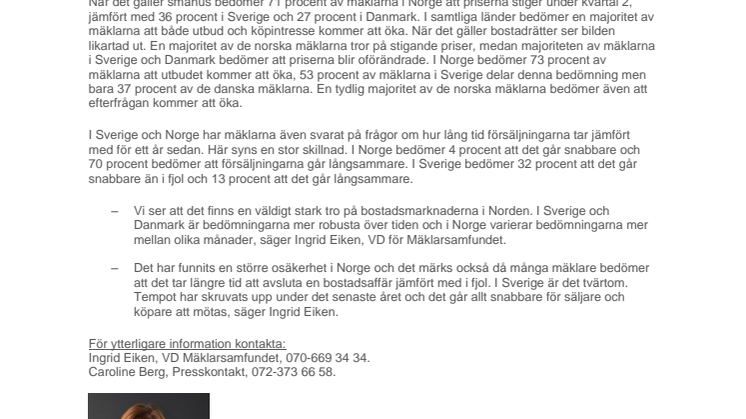 Nordic Housing Insight – stark tro på bostadsmarknaderna