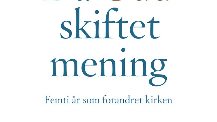 DA GUD SKIFTET MENING er et samarbeid mellom forfatteren og journalisten Tomm Kristiansen og prost og teolog Trond Bakkevig,