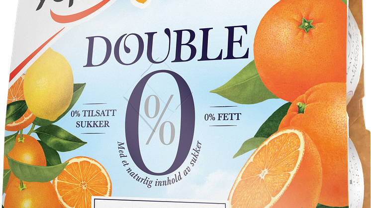 Yoplait Double 0 % Sommersitrus 4x125 g