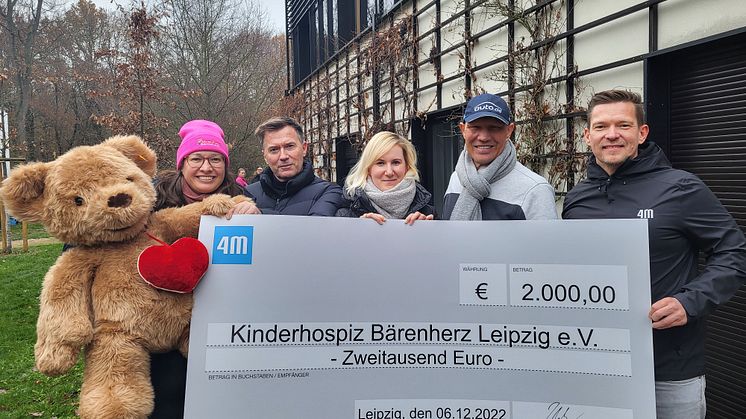 4Motions verzichtet auf Weihnachtsgeschenke an Partner, um für Bärenherz zu spenden