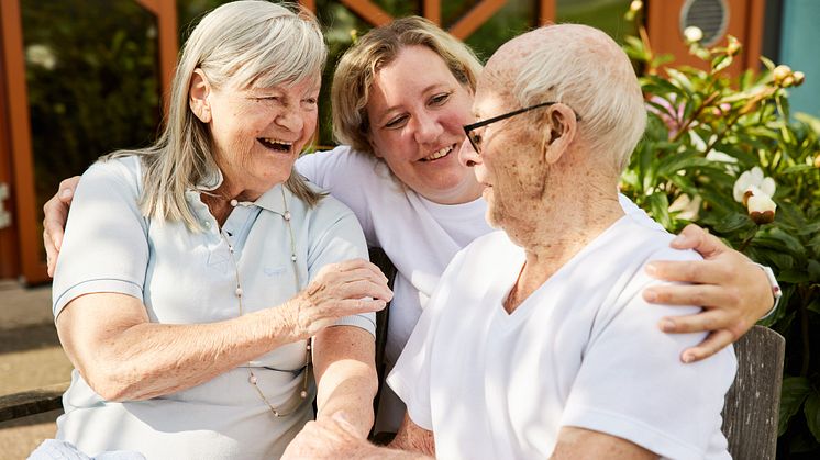 –Att jobba som Leva Livet inspiratör på Forenede Care Månstorps Ängar är det bästa jobb man kan ha, säger Marie Wirenstedt.