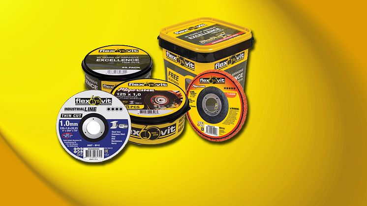 Flexovit 60 år - Produkter