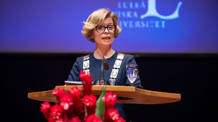 Birgitta Bergvall-Kåreborn, akademisk högtid 2019