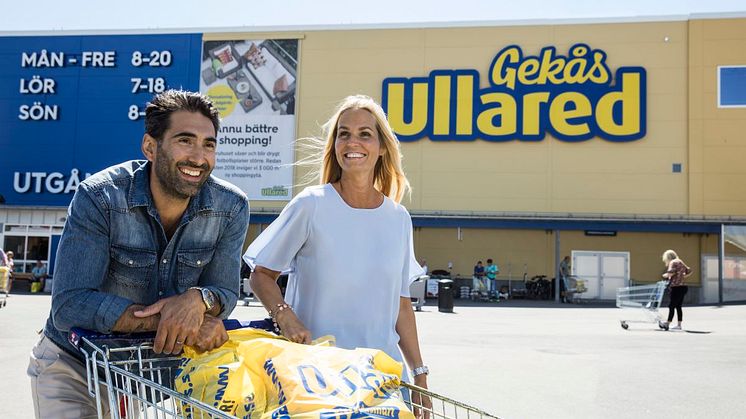 Konsumenterna utser Gekås Ullared till Västsveriges favoritcentrum 2019