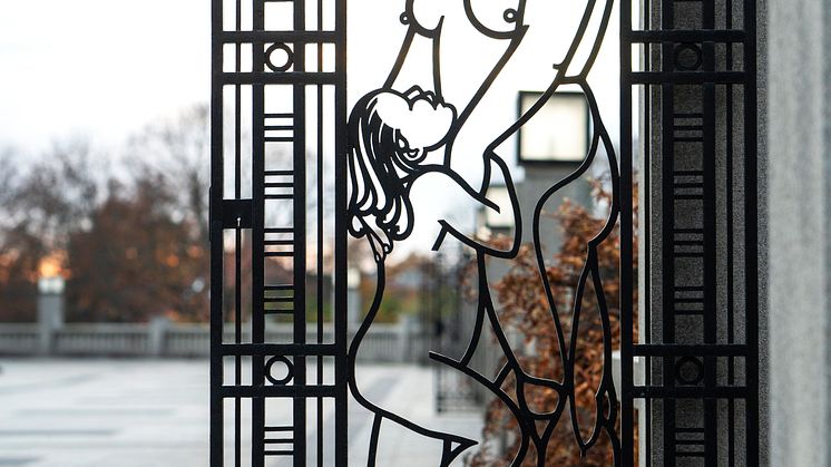 The Vigeland Park Wrought Iron Gate