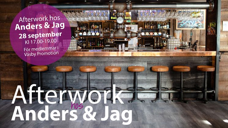 Afterwork hos Anders och Jag