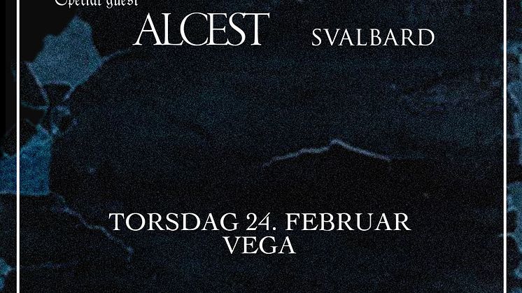 Den 24. februar 2022 kan du komme i metal-himlen i Store VEGA, når Cult of Luna og Alcest skruer helt op for de guddommelige toner.