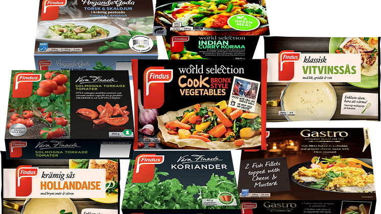 Findus förgyller frysdisken i februari 