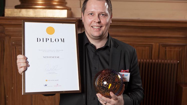 NetOnNet vant Web Service Awards 2012