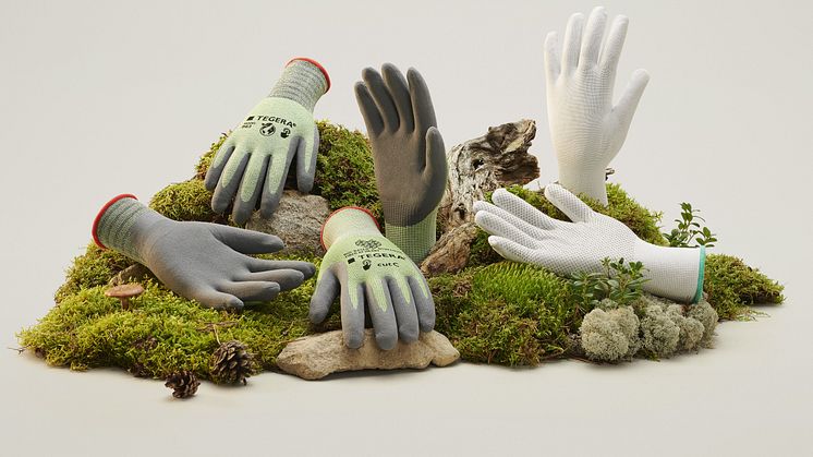  Kestävää kehitystä tukevista materiaaleista valmistetuissa uusissa suojakäsineissä yhdistyvät paras mahdollinen turvallisuus ja erinomainen kulutuskestävyys.