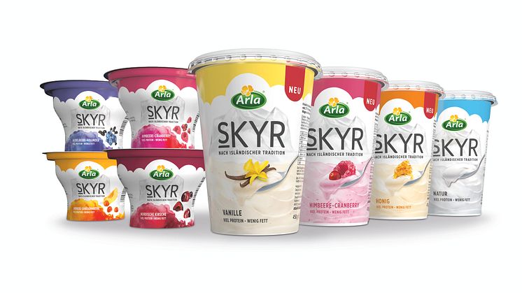 Die Arla® Skyr Range