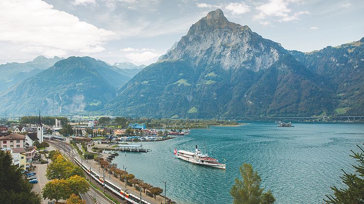 Gotthard Panorama Express Flüelen © SBB CFF FFS