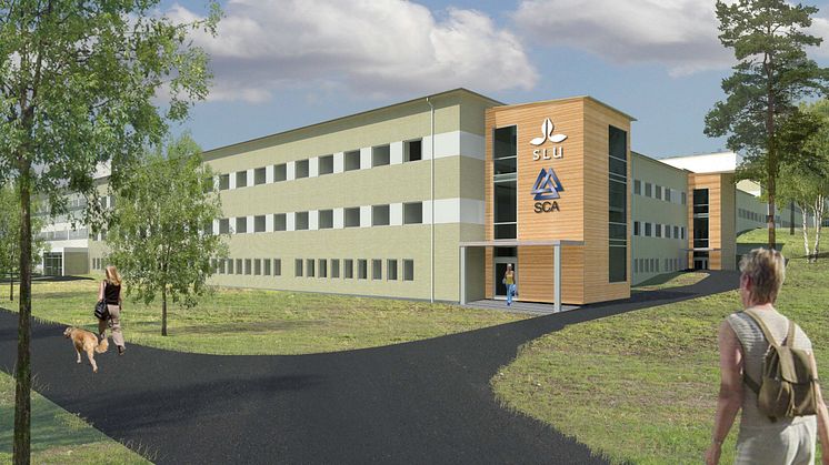Starkare skogligt centrum när SCA flyttar in på Campus Umeå