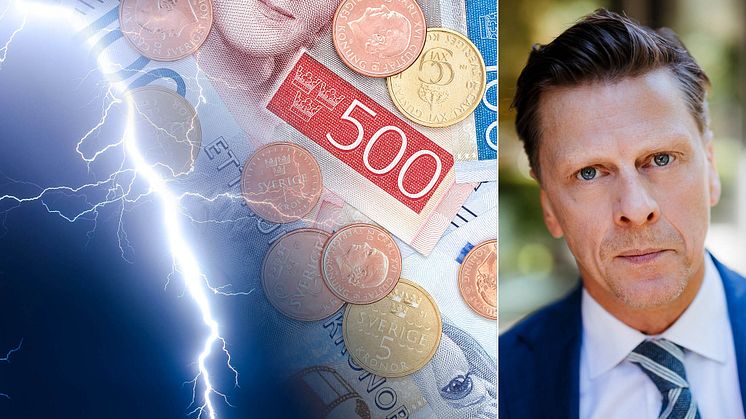 Kronans skräpstatus och extremvädrets konsekvenser bidrar till att hålla uppe producenternas kostnader, enligt Livsmedelsföretagens chefekonom Carl Eckerdal.