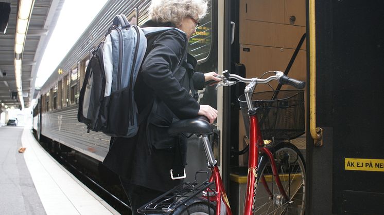 Nytt cykelrekord för SJ i sommar