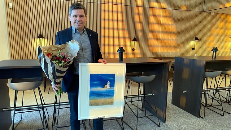 Jonas Wiklund, vd för Wibax, är Årets ledare i Norrbotten. Foto: Jennifer Johansson
