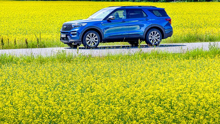 Ford Explorer ladbar hybrid 2020 Norge