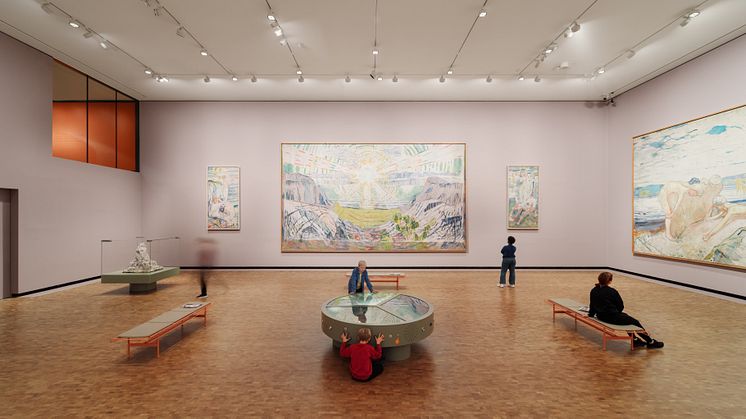 MUNCH Monumental Interior Photo by Einar Aslaksen