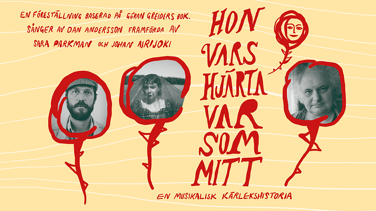​100 år sedan den folkkäre poeten Dan Anderssons död - nu blir hans olyckliga kärlekshistoria musikföreställning