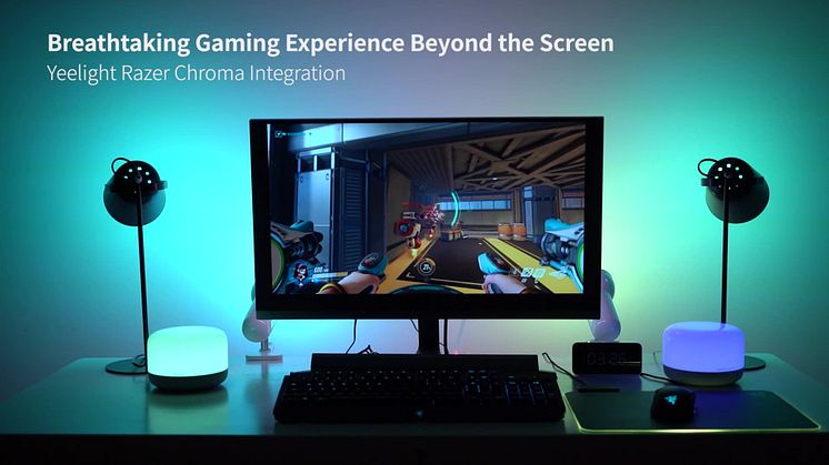 Demo Video Yeelight Razer Chroma Integration
