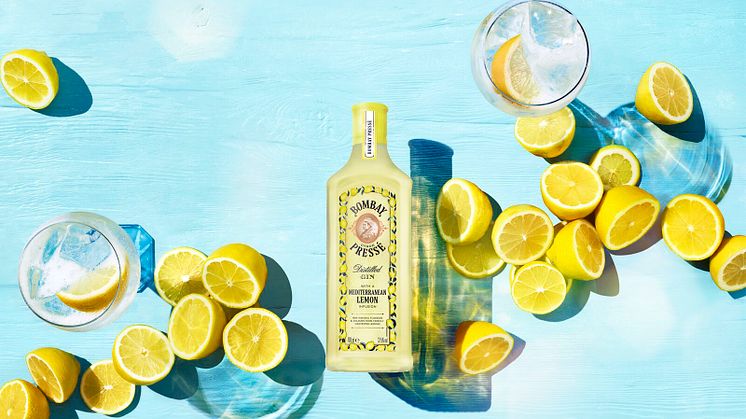 Refresh your G&Ts and elevate your summer cocktails with BOMBAY® CITRON PRESSÉ