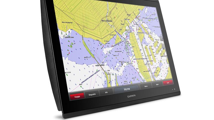 Garmin® presenterar GPSMAP 8400-serien. Nya stora högupplösta multifunktionsdisplayer.