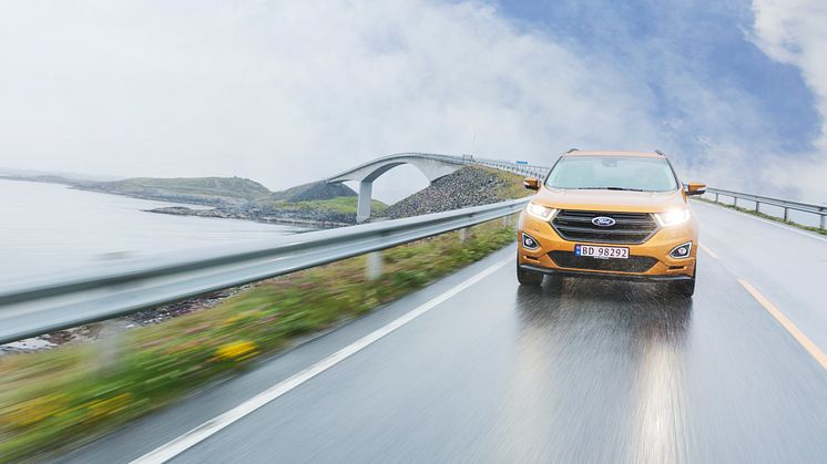 Ford-lansering av nye Edge og Ranger i Molde