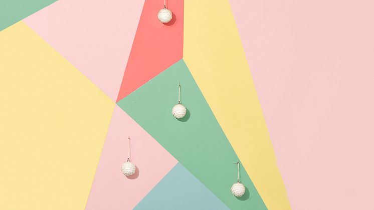 Julgran i Miami Déco-stil