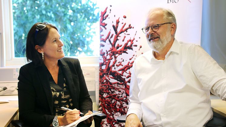 Sofia Mayans and Dan Holmberg, Inficure Bio.