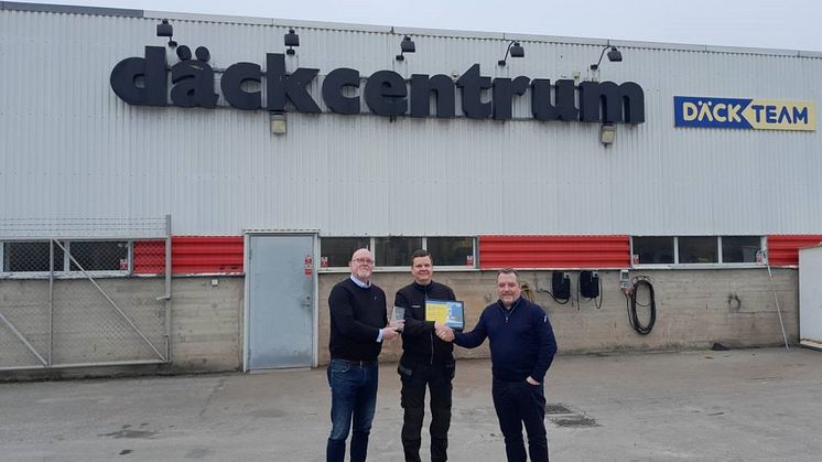 Däckcentrum i Blekinge vinner Goodyears TruckForce Award
